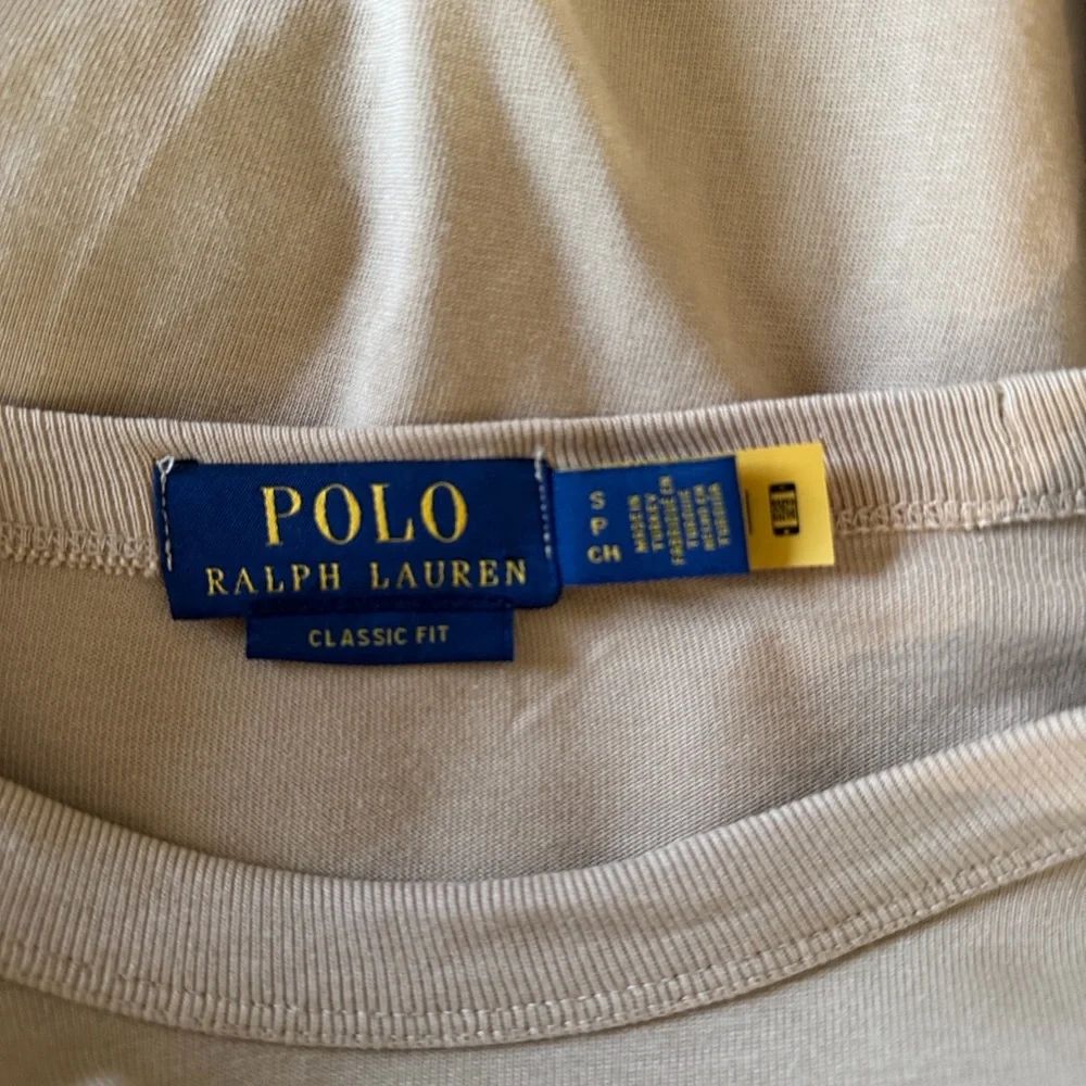 Polo Ralph Lauren Men’s Big Pony Cotton Jersey Tee Khaki‎ Size Small